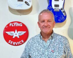 Pat Amsbry Flying A guitars